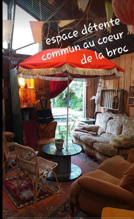 La Cabane De Mimi La Sardine Saint-Gervais en-Belin 外观 照片